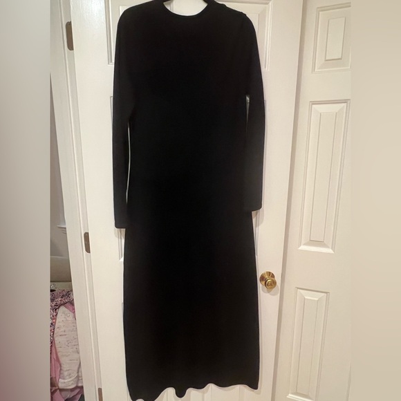 LA DoubleJ Black London Dress with Vibrant Stripes - Picture 3 of 5